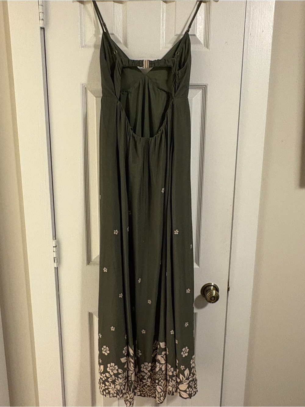 Abercrombie & Fitch Green Maxi Dress - Picture 3 of 4